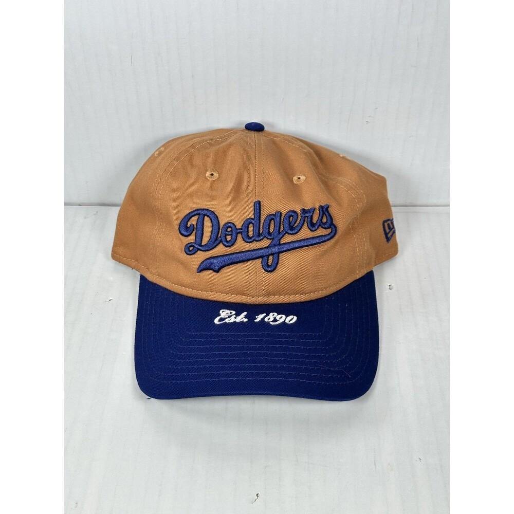 New Era Los Angeles Dodgers Bronze 9TWENTY Adjustable Strapback Hat Cap MLB